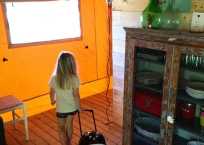Family holiday Le Marche glamping
